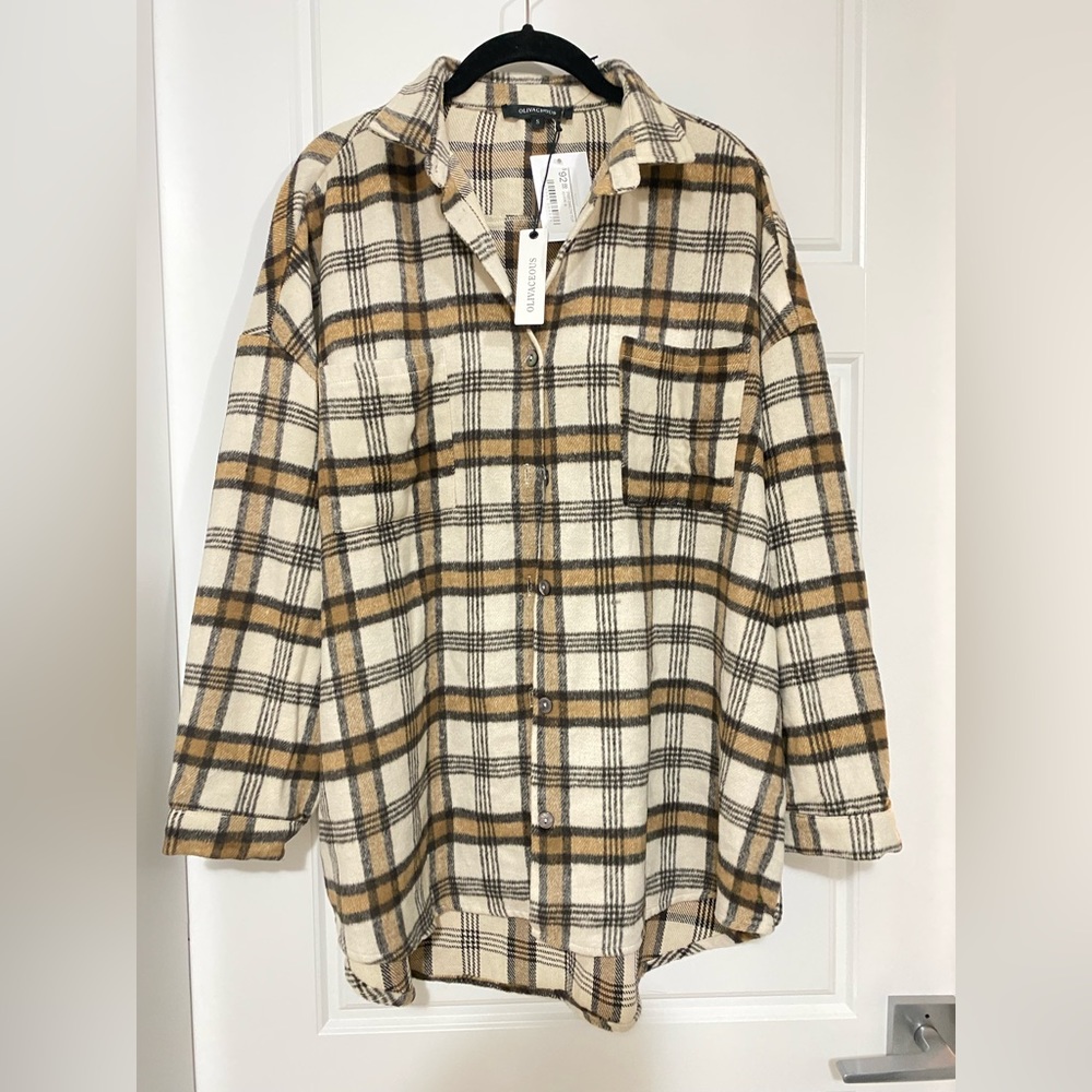 Plaid Long Sleeves By Olivaceous Size S US
